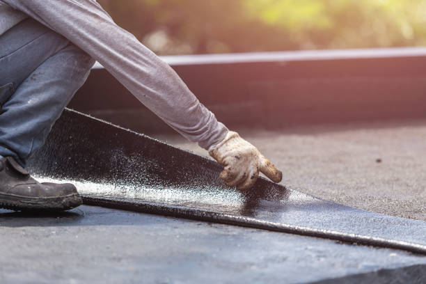 Professional Waterproofing technician working in Montgomery, OH